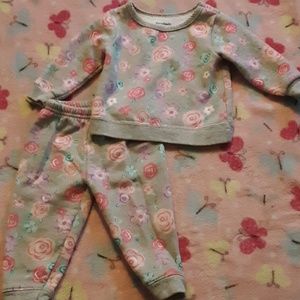 Baby sweater and sweatpants
